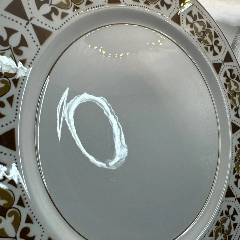 Vtg Mikasa Mediterrania Montego Plate Round‎ Serving Platter 12
